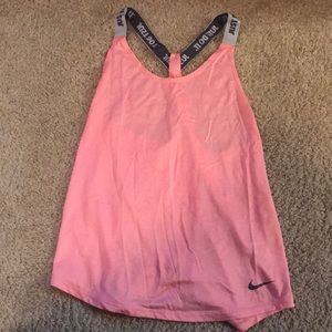 Light Pink Nike Athletic Tank Top